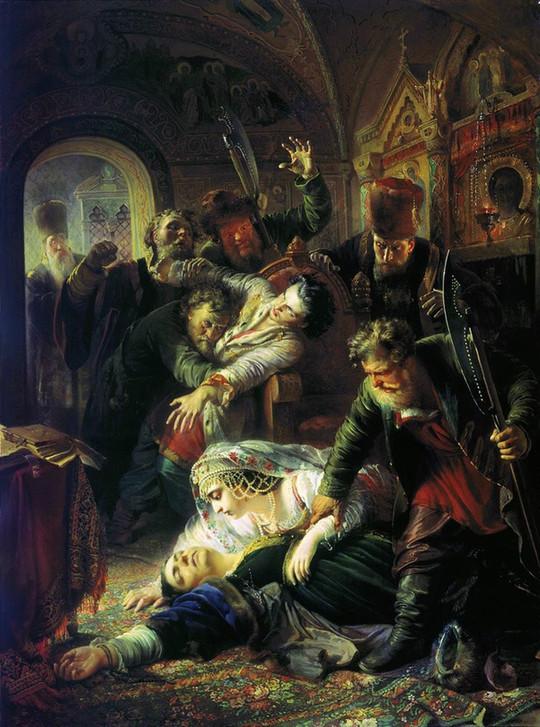 [油画欣赏]俄罗斯著名画家康斯坦丁马格夫斯基作品欣赏（1839年-1915年）- 浅草细浪 - 浅草细浪