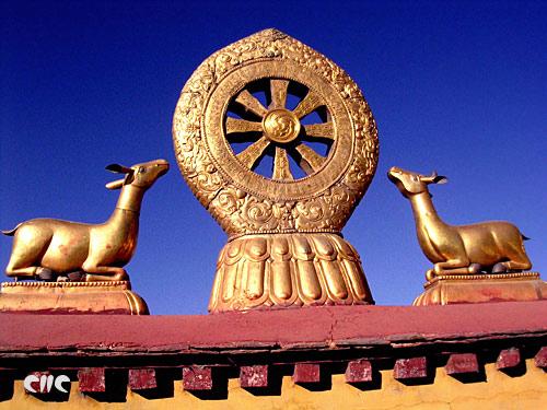 大昭寺顶端