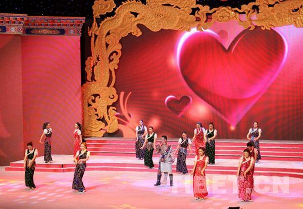 拉萨市举办2012藏历水龙新年联欢晚会