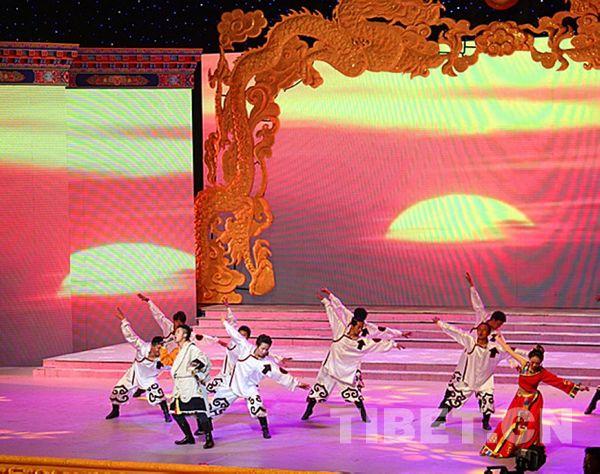 拉萨市举办2012藏历水龙新年联欢晚会