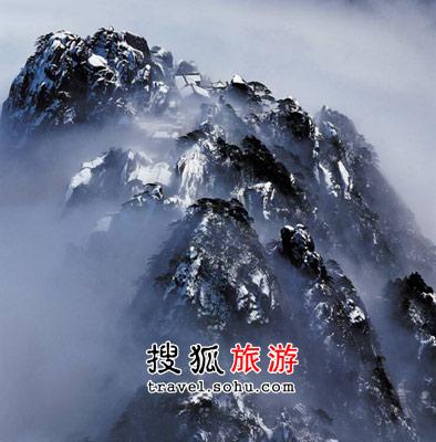黄山的雪景独一无二