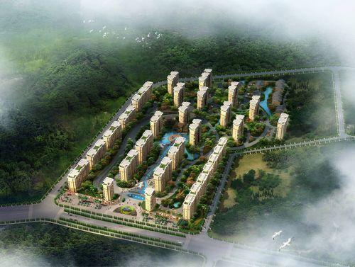 海亮世界新城鸟瞰图