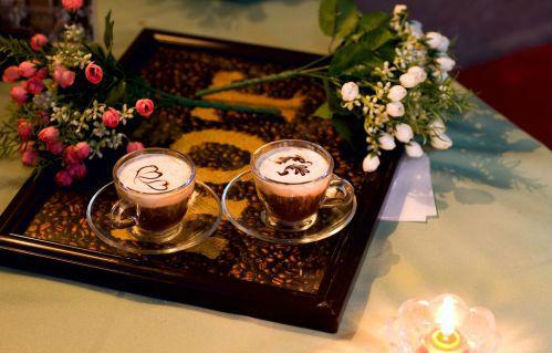 花束和茶