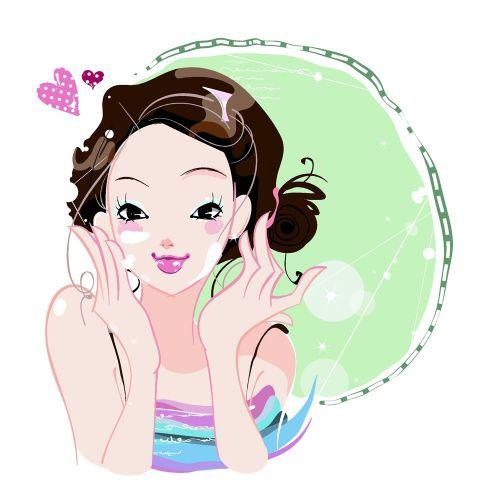涂抹乳液  卡通