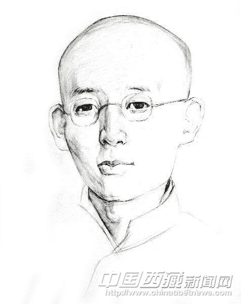 根敦群培大师。