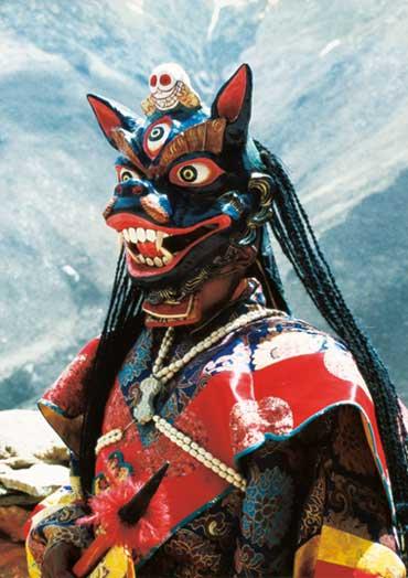 扎日亲穷青波，意为扎日神山大救主，西藏著名圣山扎日神山的守护神，此为男神王，还有王妃
