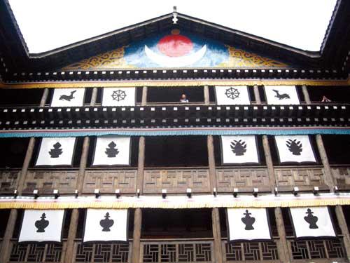卓克基土司官寨正面