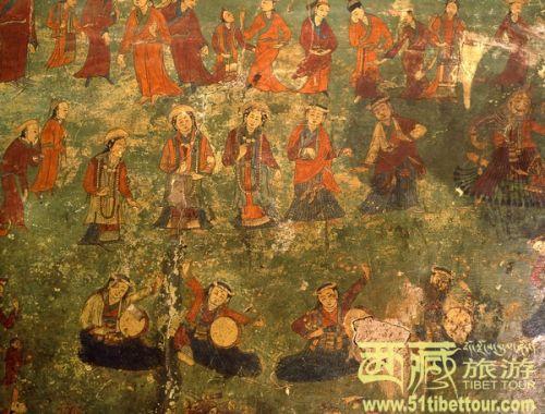 壁画上的镇魔神舞