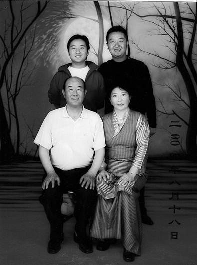 幸福的一家。