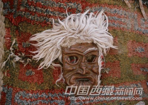 藏戏父亲面具