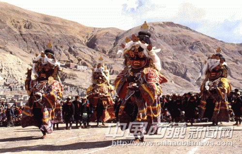 萨迦寺冬季神舞