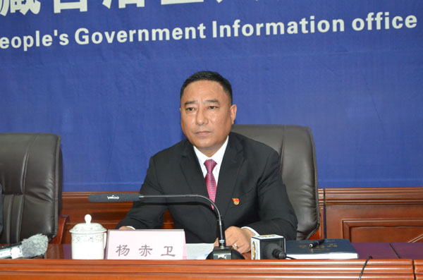 发言人：林芝市委常委、林芝市人民政府副市长 杨赤卫.JPG