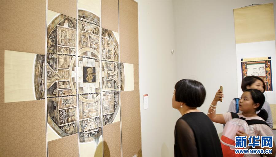 （文化）（1）“雪域祥云——西藏布面重彩画展”在京开幕