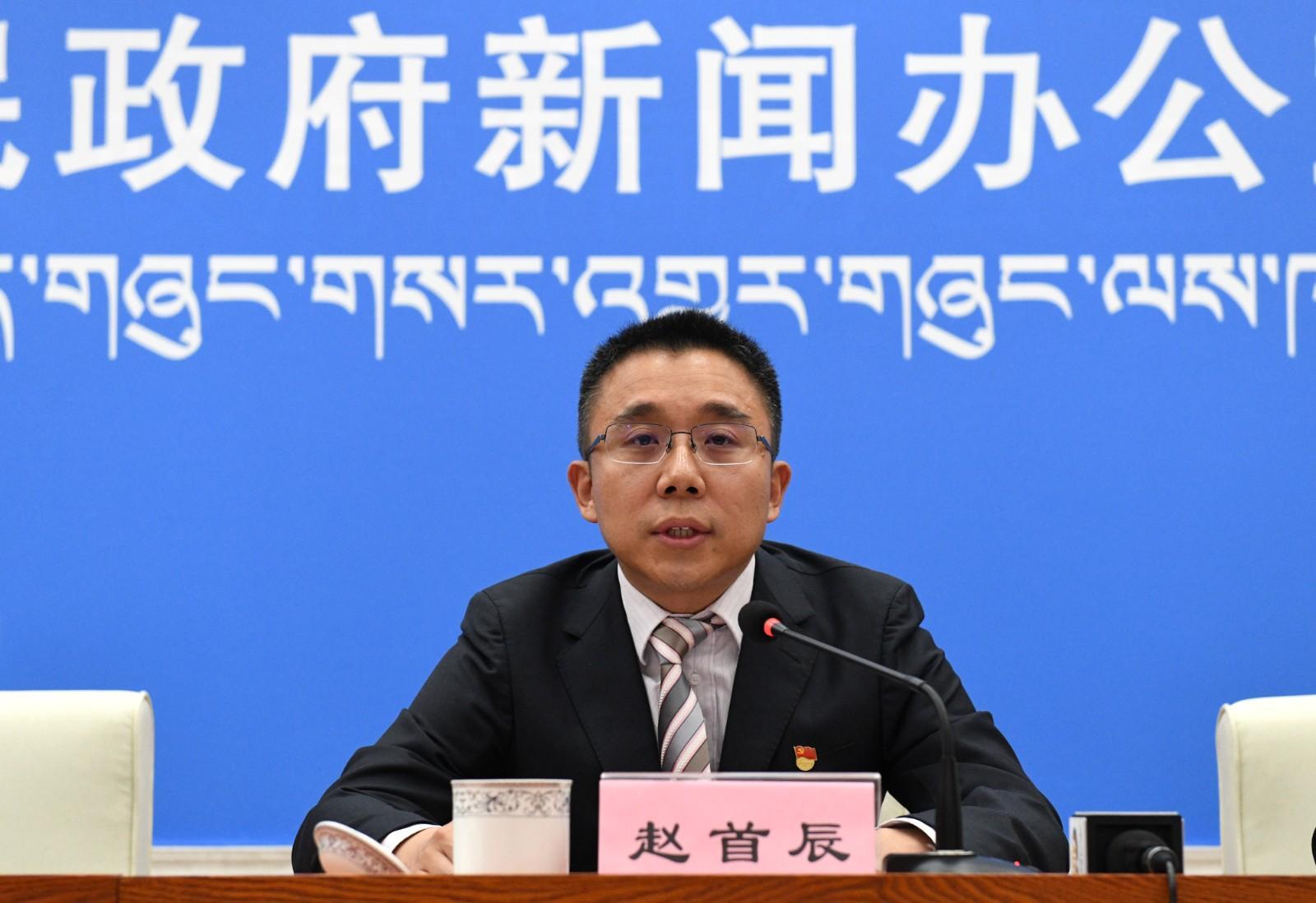 新闻发言人：西藏自治区教育厅发展规划处副处长 赵首辰.JPG