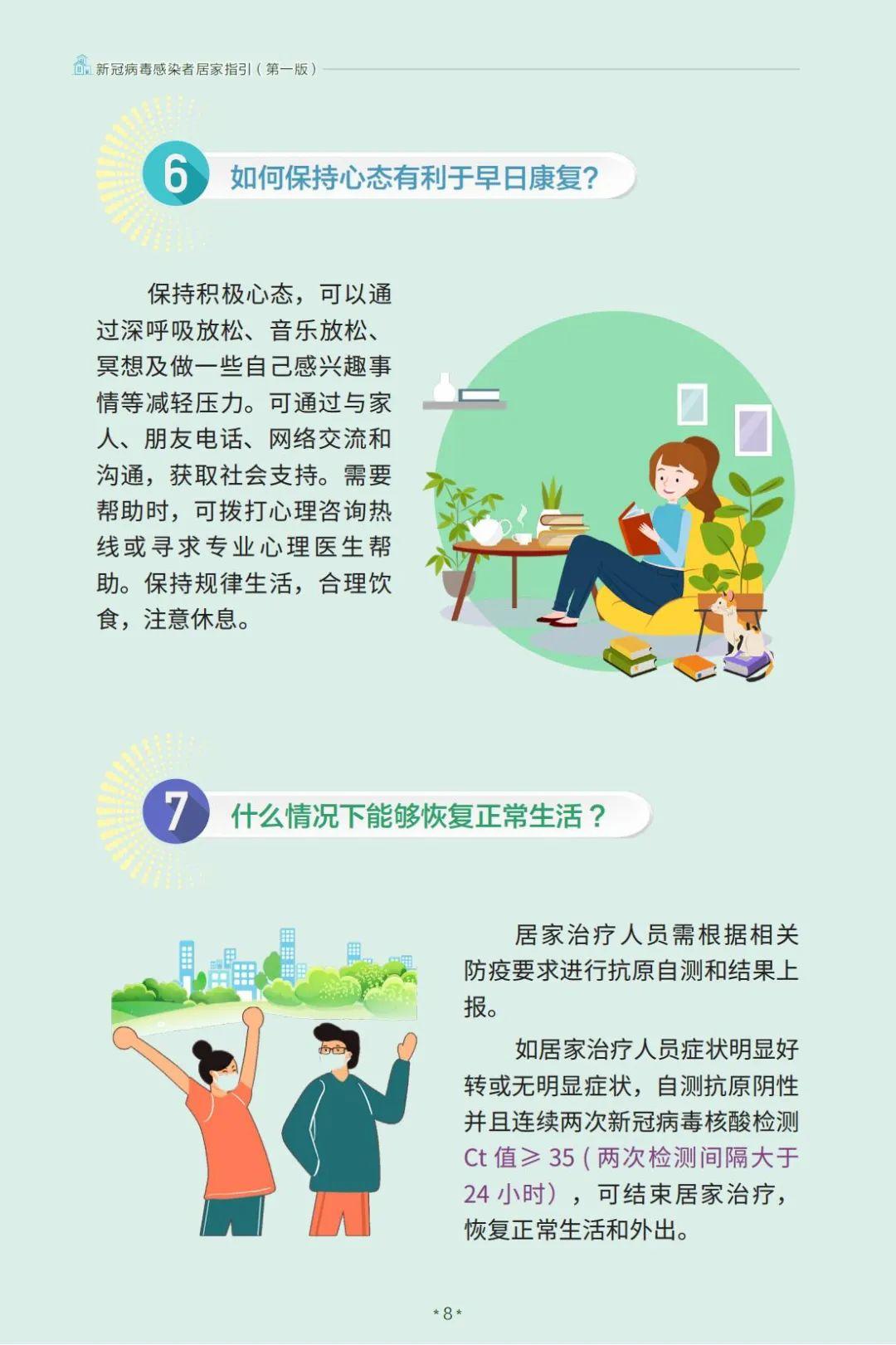 新冠病毒感染者居家指引（第一版）【科学防疫小贴士】（21）