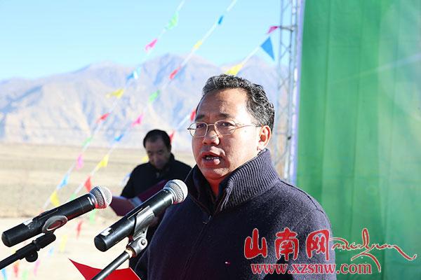 贡嘎杰德秀特色小城镇示范点项目启动