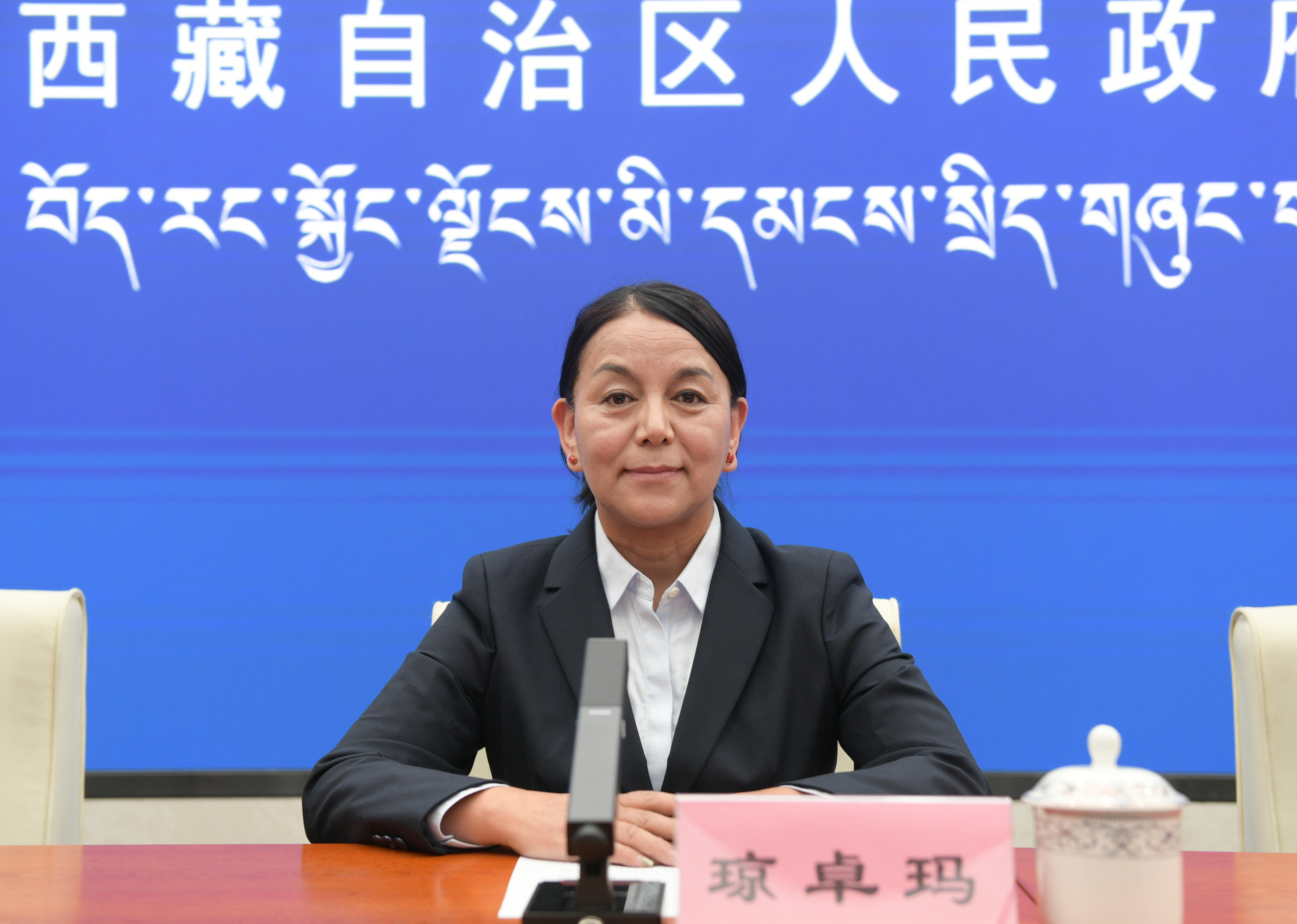 发言人：国网西藏电力有限公司电力调度控制中心副主任 琼卓玛.jpg