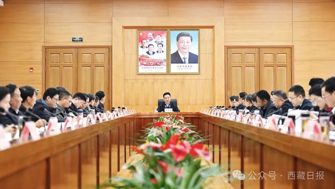 王君正主持召开自治区党委统一战线工作领导小组会议